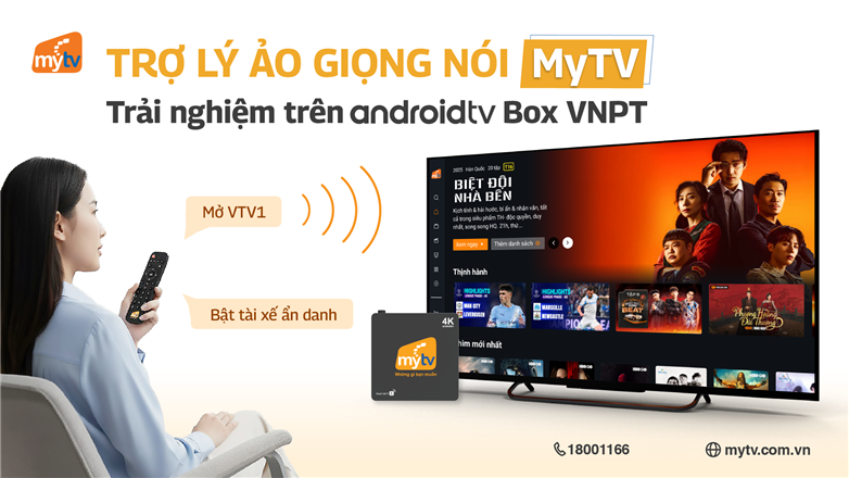 Khám phá Trợ lý ảo MyTV trên Android TV Box VNPT